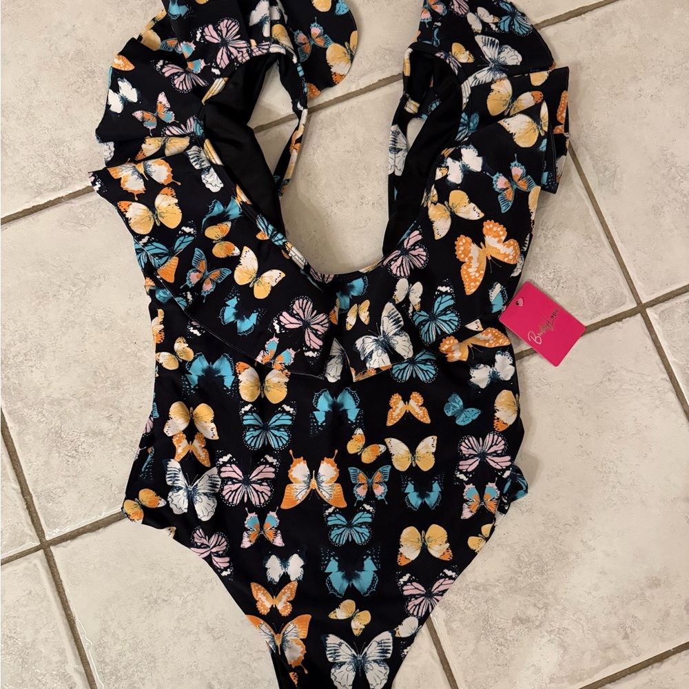 Buddy Love Butterfly Print Swimwear